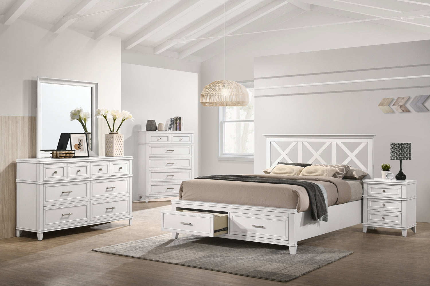 Nova II Bedroom- White