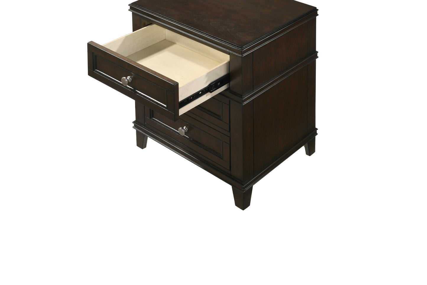 Nova 3-Drawer Nightstand- Cherry