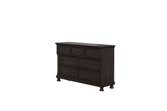 Prescott 7-Drawer Dresser- Cherry