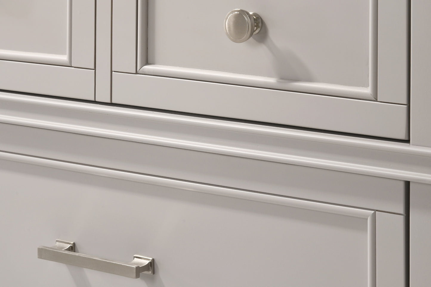 Nova 6-Drawer Dresser- Grey