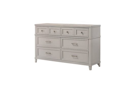 Nova 6-Drawer Dresser- Grey