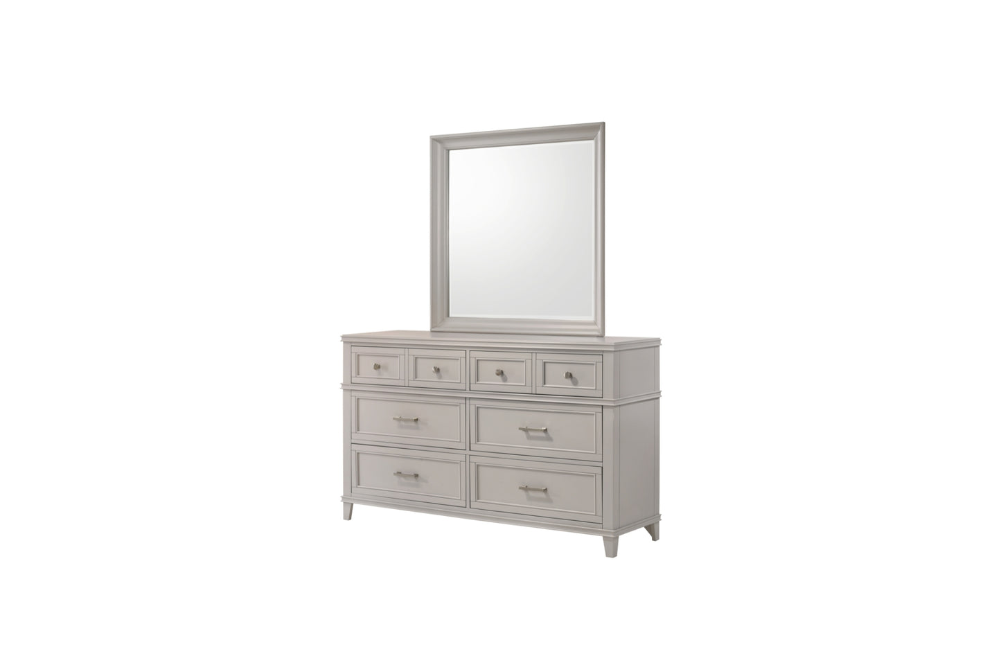 Nova 6-Drawer Dresser- Grey