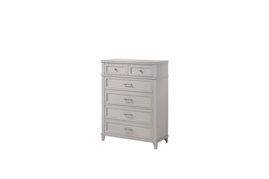 Nova 5-Drawer Chest- Grey