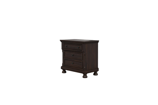 Prescott 2-Drawer Nightstand- Cherry