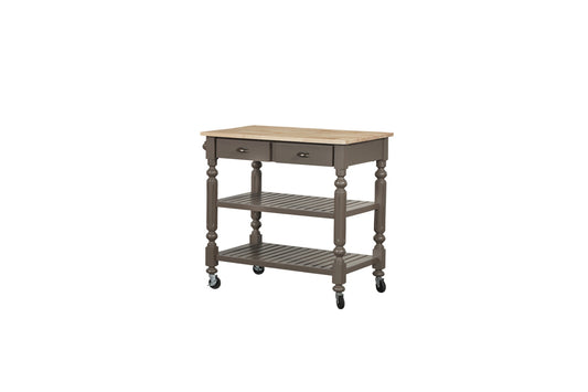 Payson Kitchen Cart- Taupe