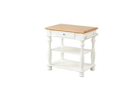 Avondale Kitchen Island- White