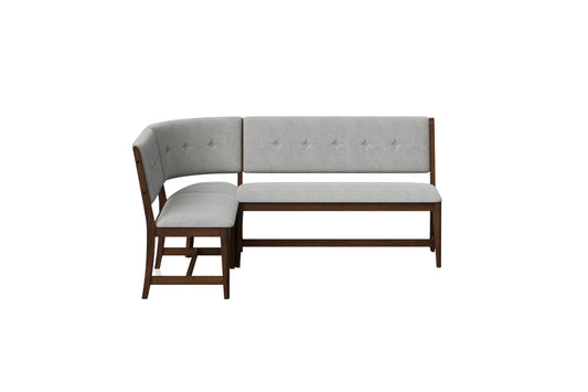 Dorval 3 Piece Curved Bench