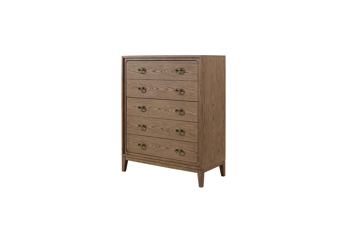 Elure 5-Drawer Chest- Latte