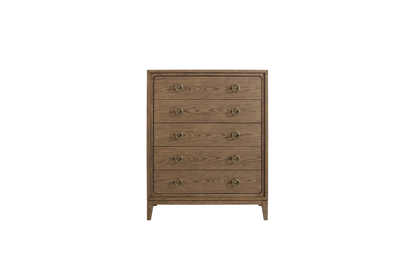 Elure 5-Drawer Chest- Latte