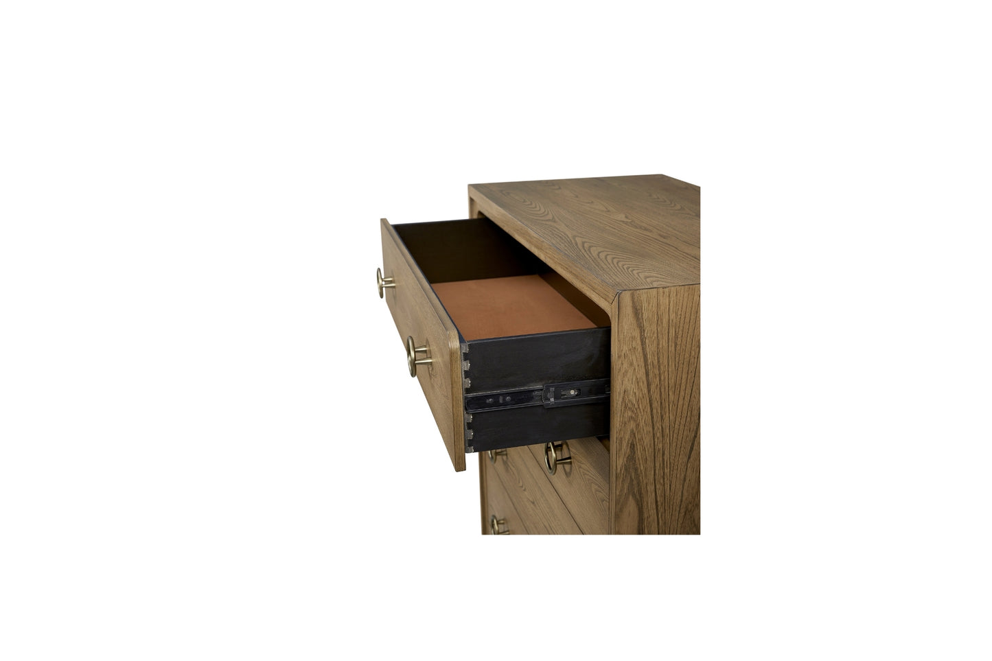 Elure 5-Drawer Chest- Latte