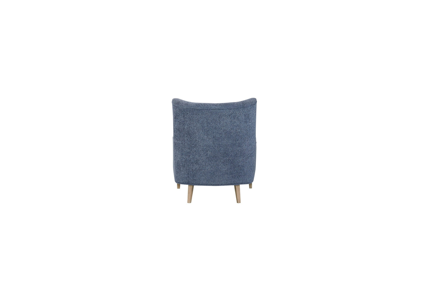 Elure Hi-Back Accent Chair- Sapphire