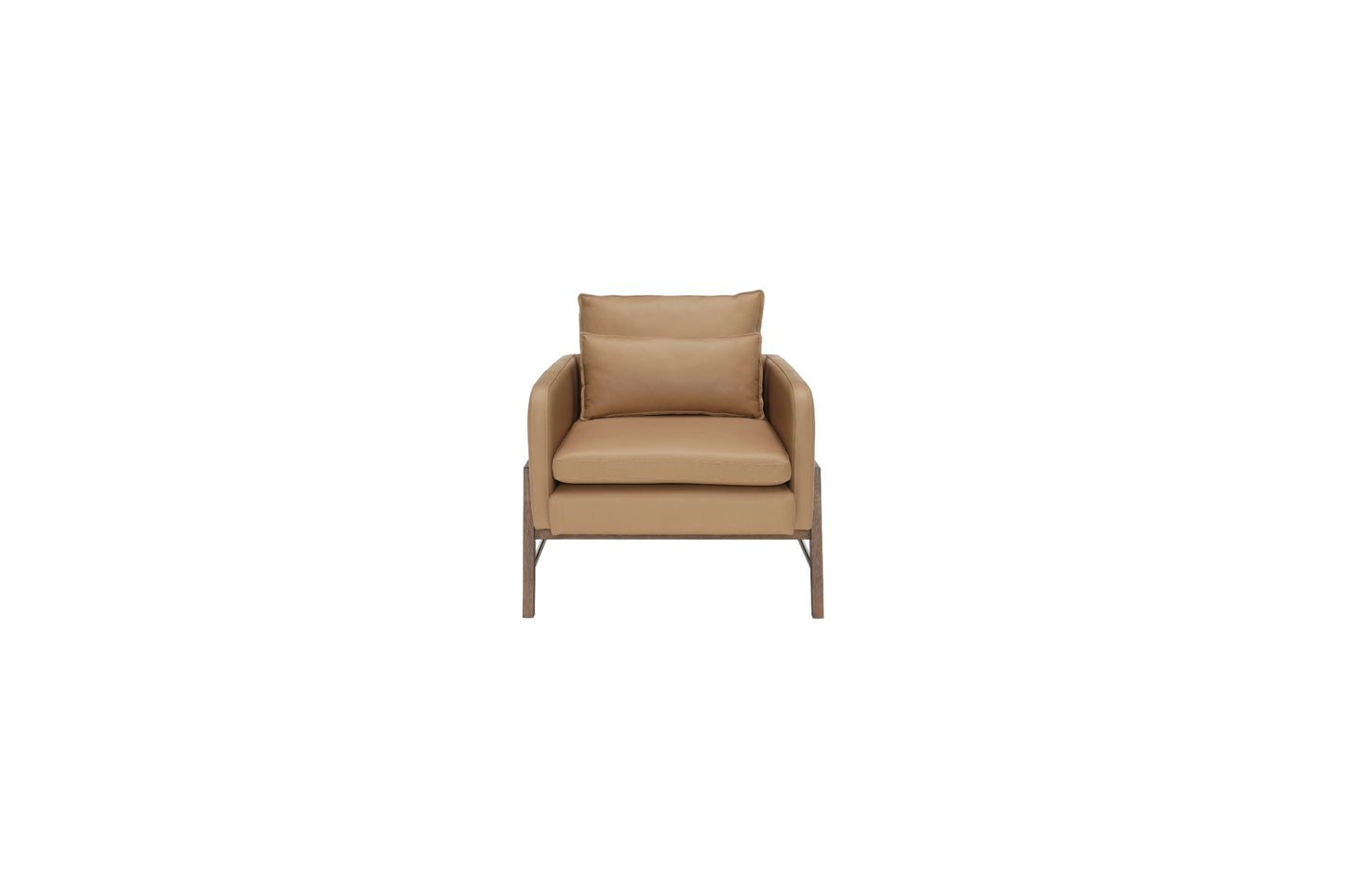 Elure Hi-Leg Leather Accent Chair