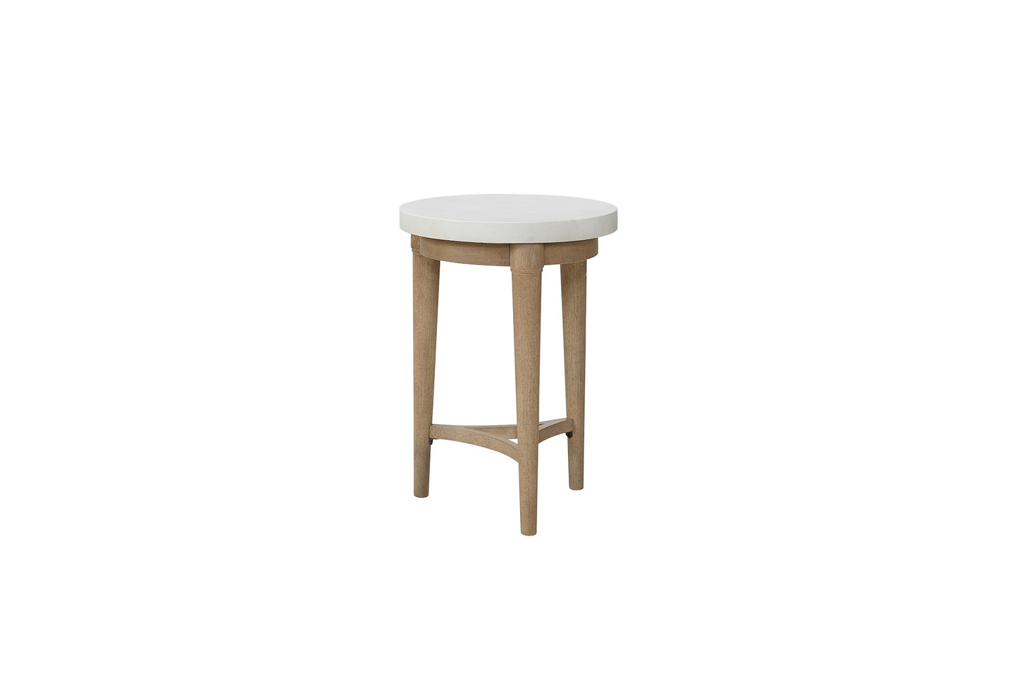 Citrus Heights Chairside Table with Cement Top