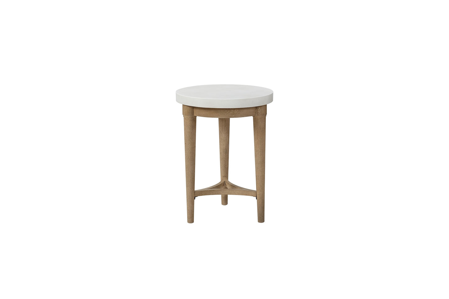 Citrus Heights Chairside Table with Cement Top