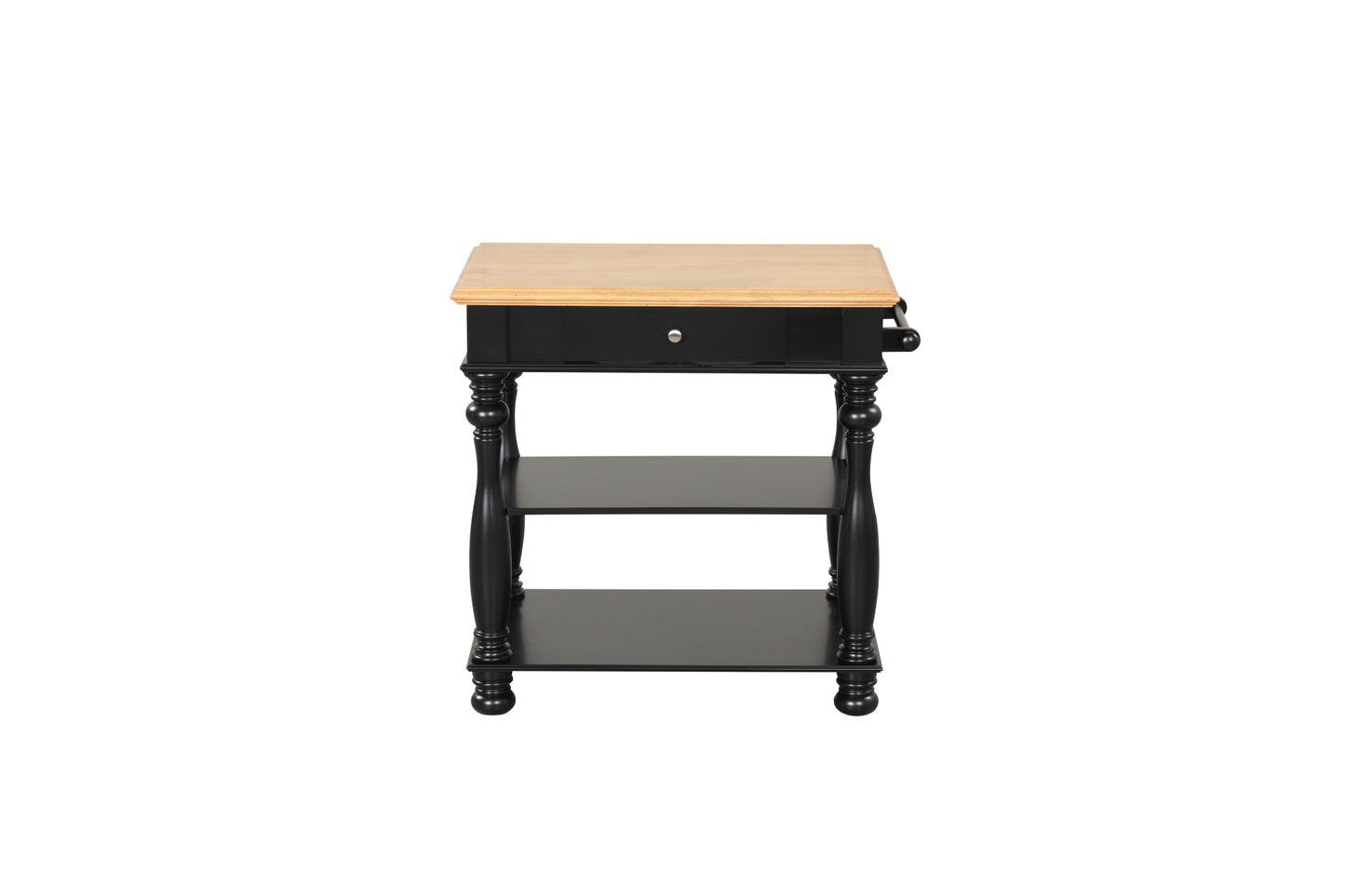 Avondale Kitchen Island- Black