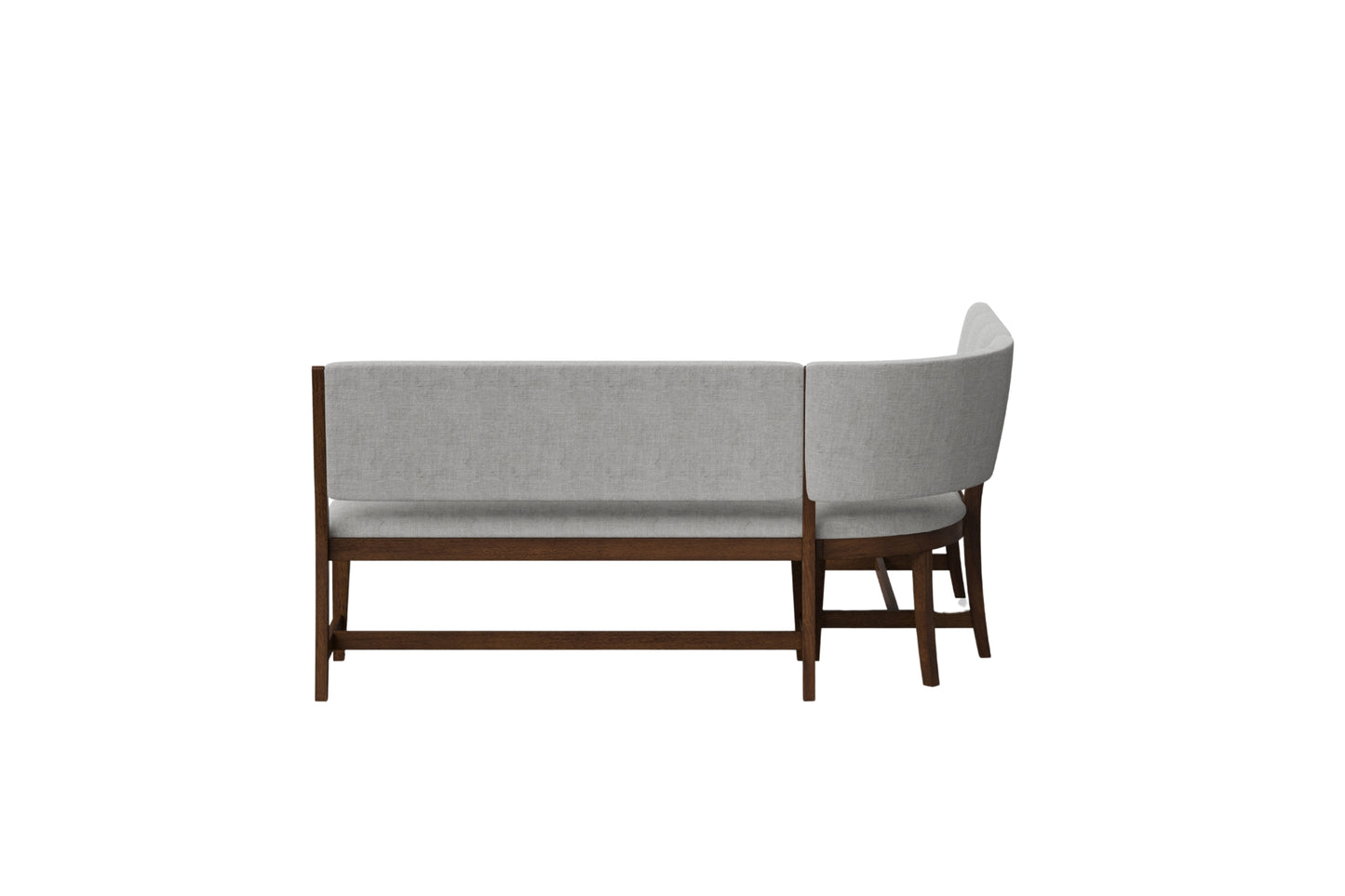 Dorval 3 Piece Curved Bench