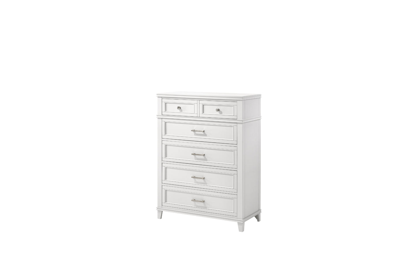 Nova 5-Drawer Chest- White