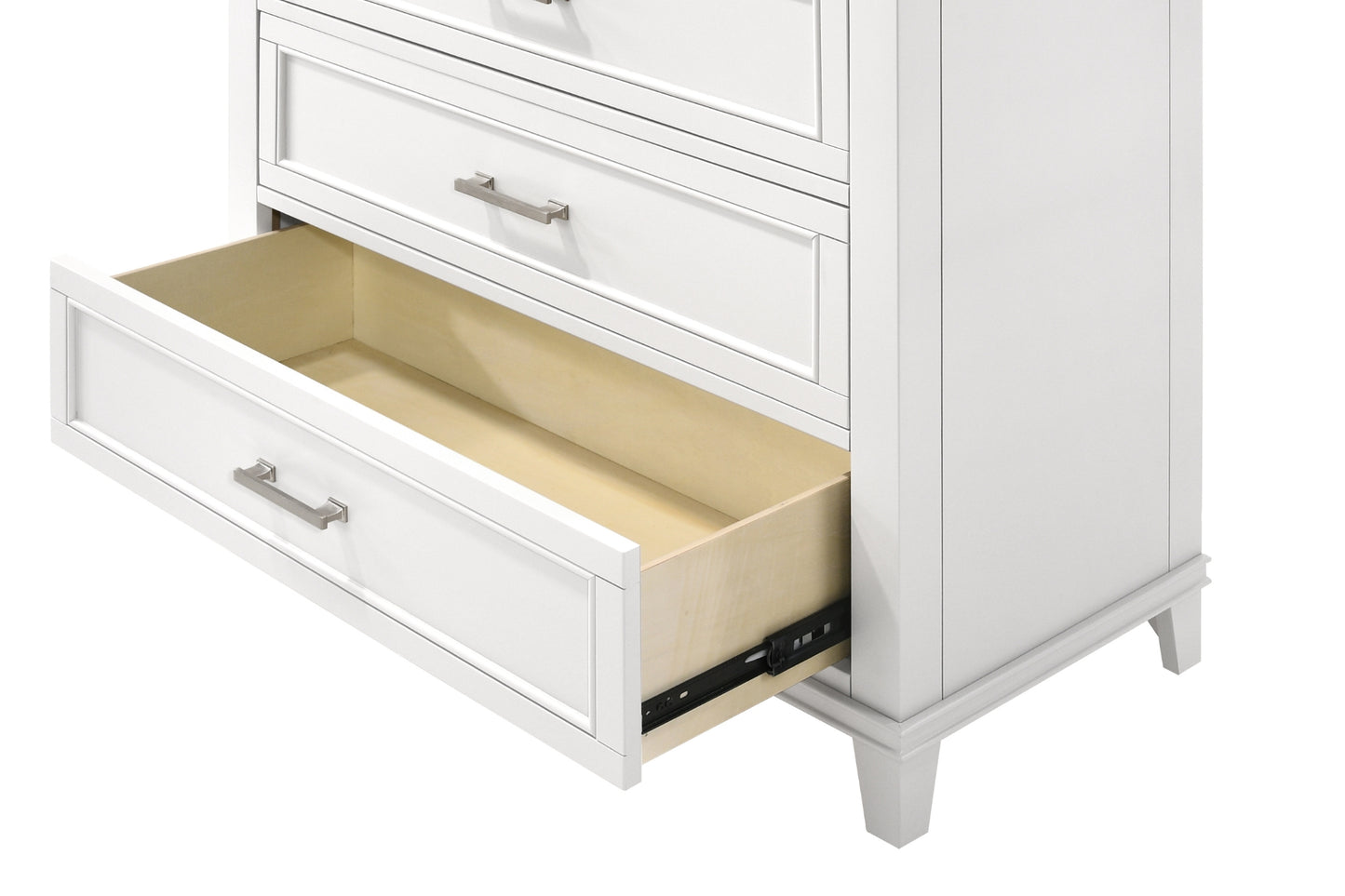 Nova 5-Drawer Chest- White