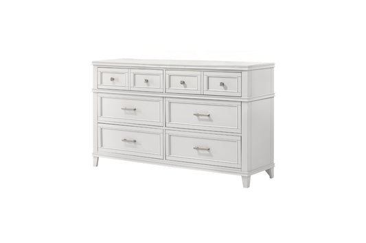 Nova 6-Drawer Dresser- White