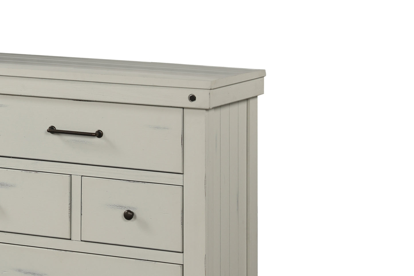 Spruce Creek 7-Drawer Dresser- White