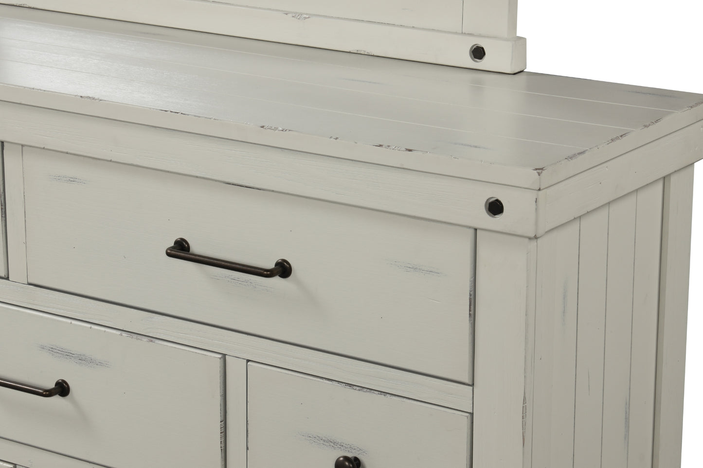 Spruce Creek 7-Drawer Dresser- White