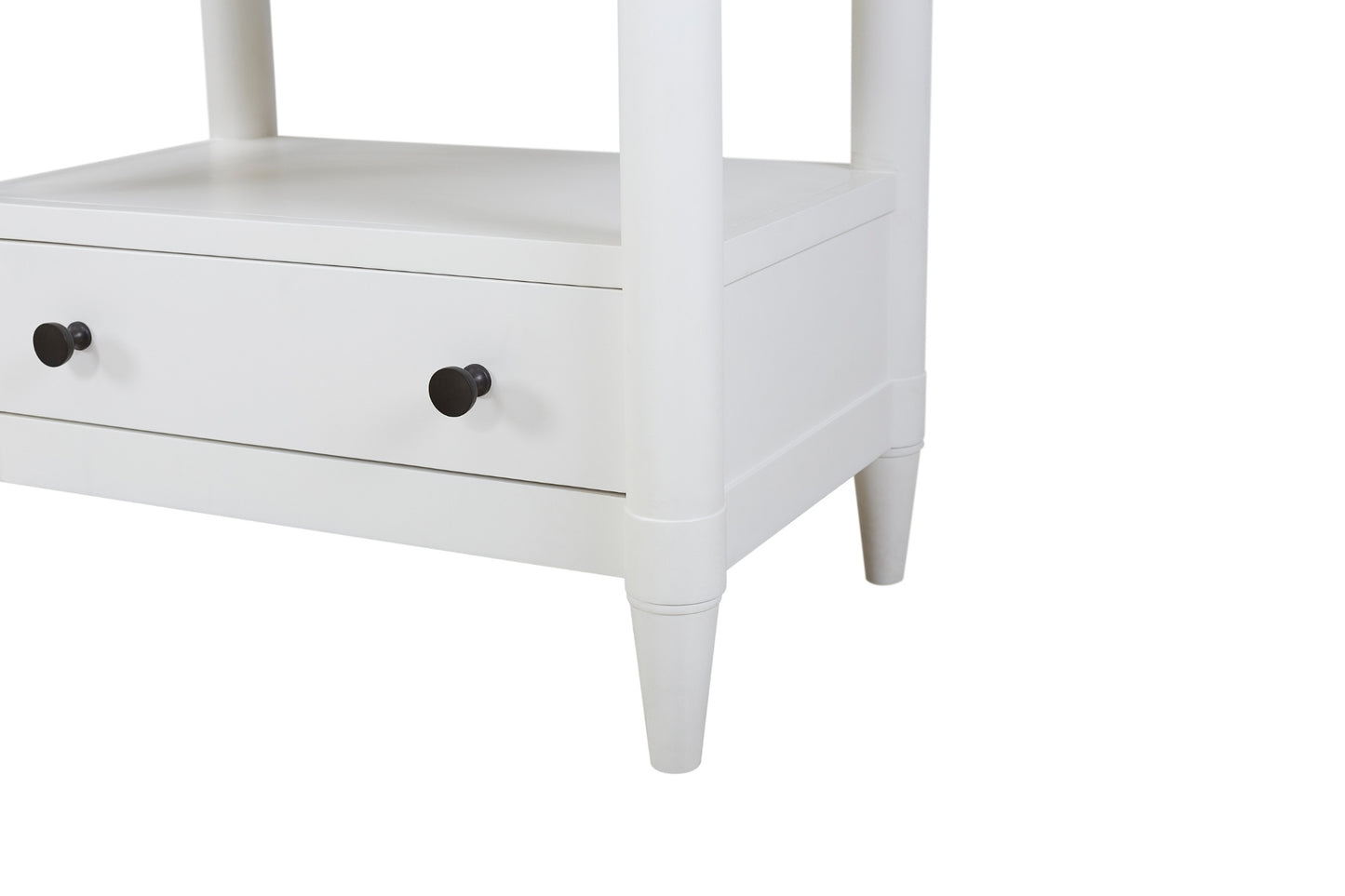 Citrus Heights Open Nightstand- White