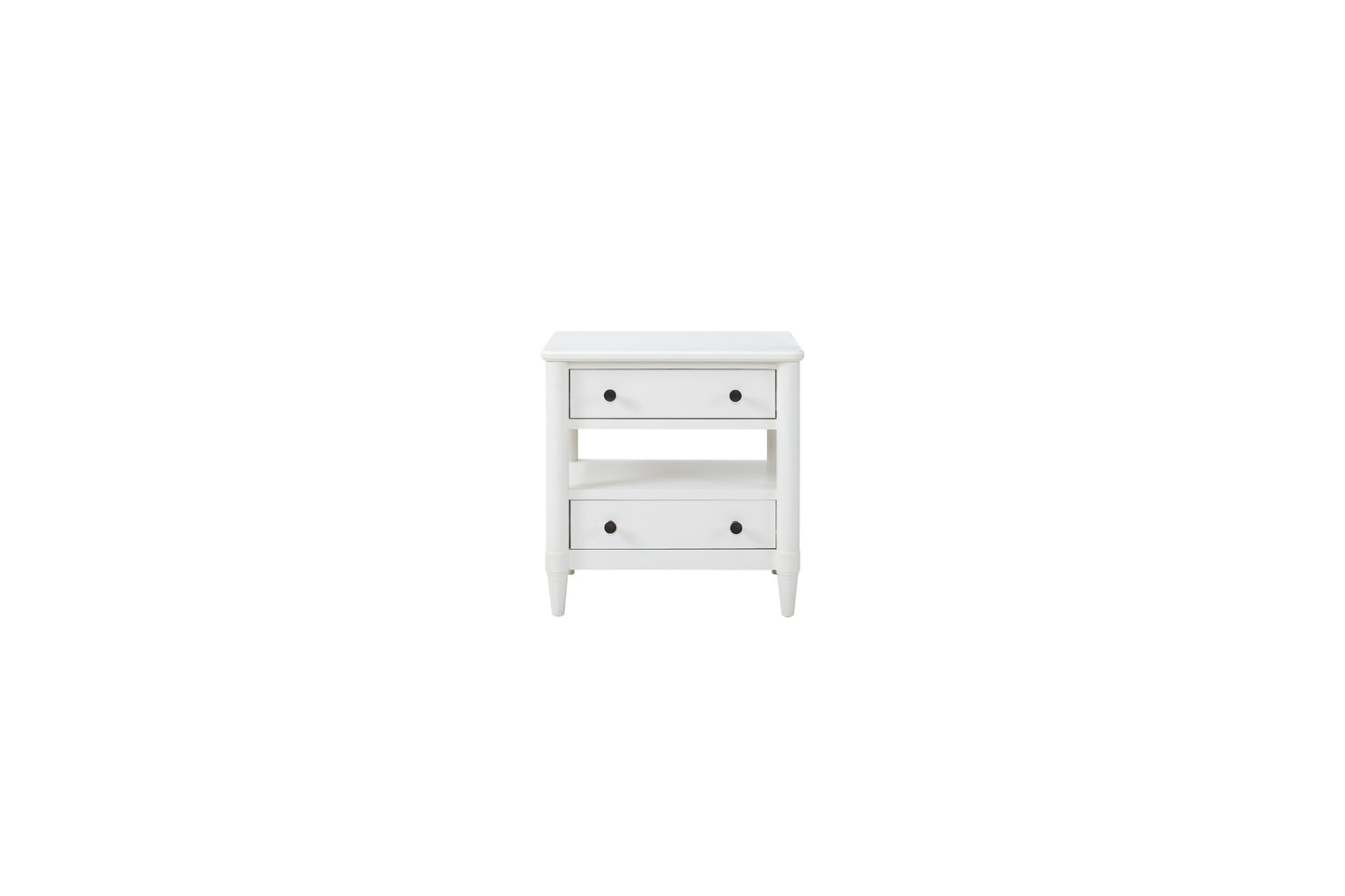 Citrus Heights Open Nightstand- White