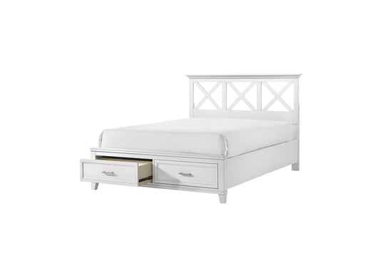 Nova X Storage Bed- White