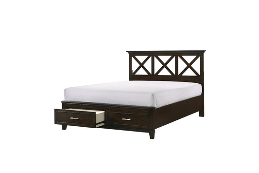 Nova X Storage Bed- Cherry